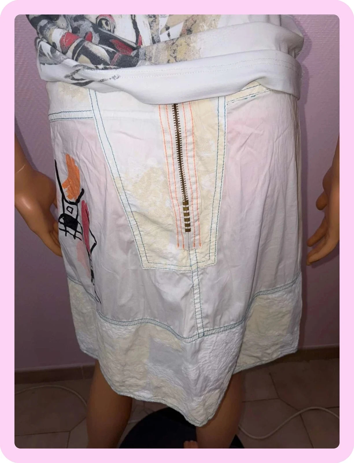 Dames set tanktop en rok maat S – photo 7
